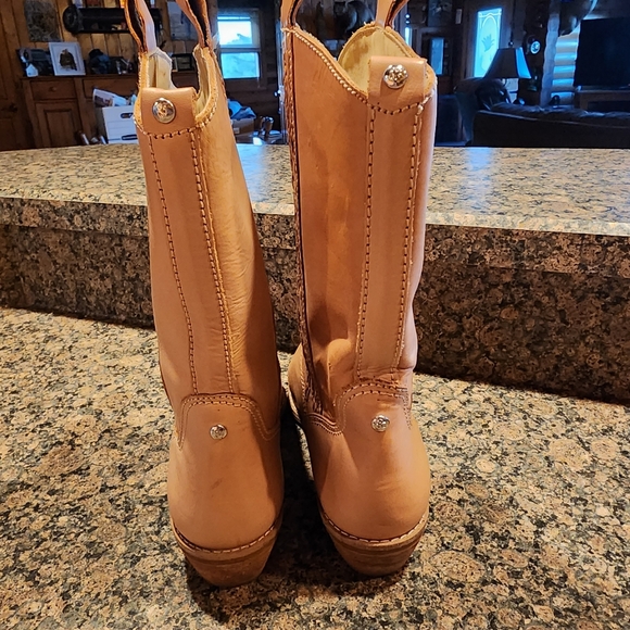 Sam & Libby Ladies Mid-Calf Leather Boots, Size 10B - Picture 5 of 9